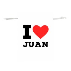 I Love Juan Lightweight Drawstring Pouch (s) by ilovewhateva