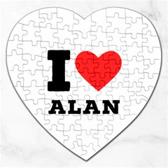 I Love Alan Jigsaw Puzzle (heart) by ilovewhateva