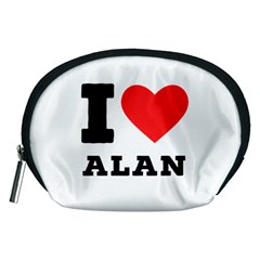 I Love Alan Accessory Pouch (medium) by ilovewhateva