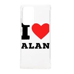 I Love Alan Samsung Galaxy Note 20 Ultra Tpu Uv Case by ilovewhateva