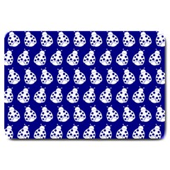 Ladybug Vector Geometric Tile Pattern Large Doormat