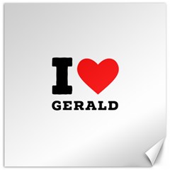 I Love Gerald Canvas 12  X 12  by ilovewhateva