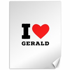 I Love Gerald Canvas 36  X 48  by ilovewhateva