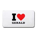 I love gerald Medium Bar Mat 16 x8.5  Bar Mat