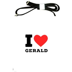 I Love Gerald Shoulder Sling Bag by ilovewhateva