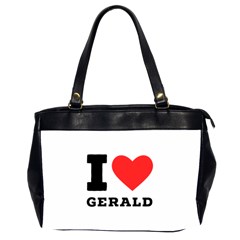 I Love Gerald Oversize Office Handbag (2 Sides) by ilovewhateva