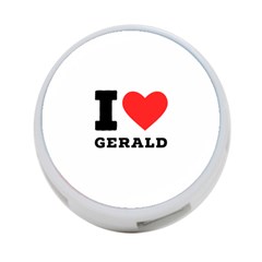 I Love Gerald 4-port Usb Hub (one Side) by ilovewhateva