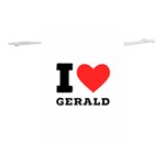 I love gerald Lightweight Drawstring Pouch (M) Front