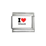 I love willie Italian Charm (9mm) Front