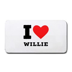 I Love Willie Medium Bar Mat by ilovewhateva