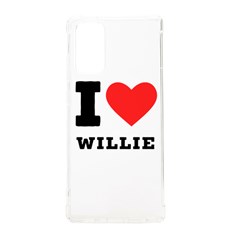 I Love Willie Samsung Galaxy Note 20 Tpu Uv Case by ilovewhateva