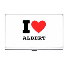 I Love Albert Business Card Holder by ilovewhateva