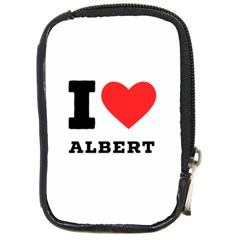 I Love Albert Compact Camera Leather Case by ilovewhateva