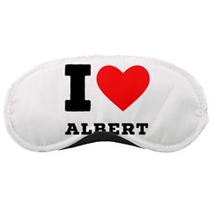 I Love Albert Sleeping Mask by ilovewhateva