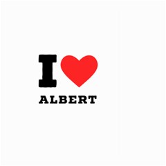 I Love Albert Large Garden Flag (two Sides) by ilovewhateva