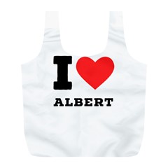 I Love Albert Full Print Recycle Bag (l) by ilovewhateva