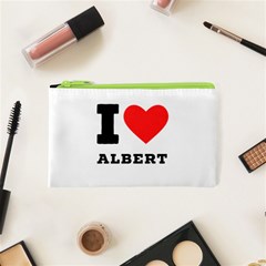 I Love Albert Cosmetic Bag (xs) by ilovewhateva