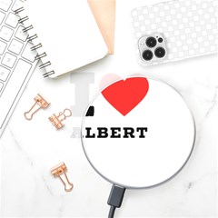 I Love Albert Wireless Fast Charger(white) by ilovewhateva