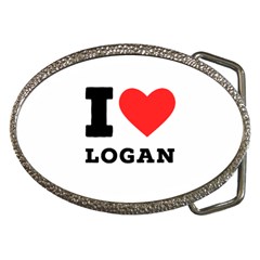 I Love Logan Belt Buckles by ilovewhateva