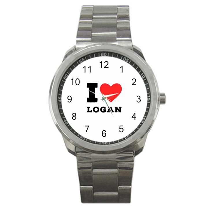 I love logan Sport Metal Watch