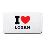 I love logan Medium Bar Mat 16 x8.5  Bar Mat