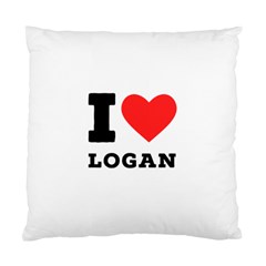 I Love Logan Standard Cushion Case (one Side) by ilovewhateva