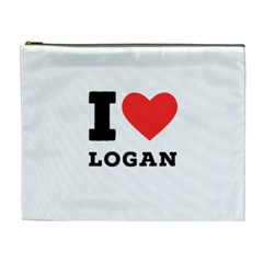 I Love Logan Cosmetic Bag (xl) by ilovewhateva