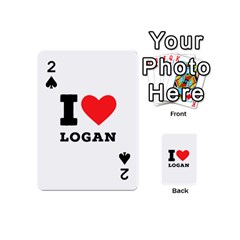 I Love Logan Playing Cards 54 Designs (mini) by ilovewhateva