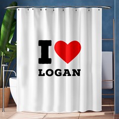 I Love Logan Shower Curtain 60  X 72  (medium)  by ilovewhateva