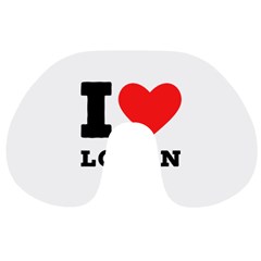 I Love Logan Travel Neck Pillow by ilovewhateva