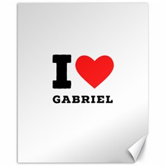 I Love Gabriel Canvas 16  X 20  by ilovewhateva