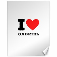 I Love Gabriel Canvas 18  X 24  by ilovewhateva