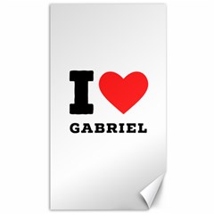 I Love Gabriel Canvas 40  X 72  by ilovewhateva