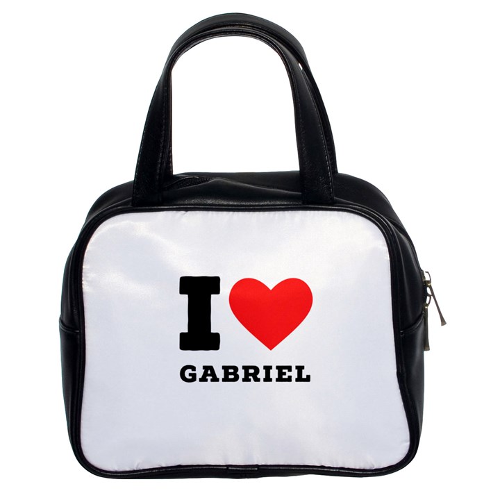 I love gabriel Classic Handbag (Two Sides)