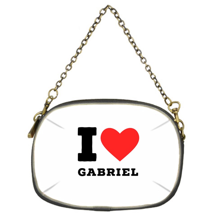 I love gabriel Chain Purse (One Side)