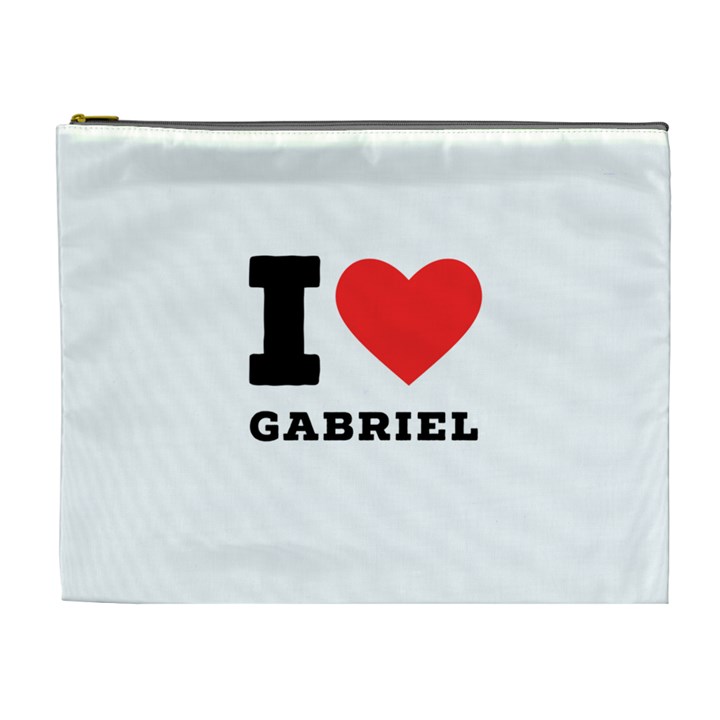 I love gabriel Cosmetic Bag (XL)