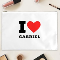 I Love Gabriel Cosmetic Bag (xxl) by ilovewhateva