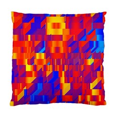 Geometric Pattern Fluorescent Colorful Standard Cushion Case (one Side)