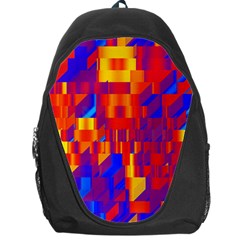 Geometric Pattern Fluorescent Colorful Backpack Bag