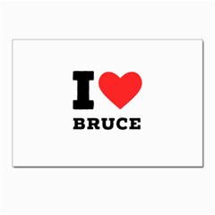 I Love Bruce Postcards 5  X 7  (pkg Of 10) by ilovewhateva