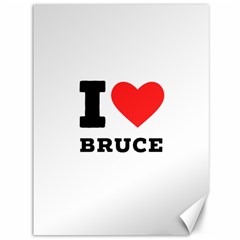 I Love Bruce Canvas 36  X 48  by ilovewhateva