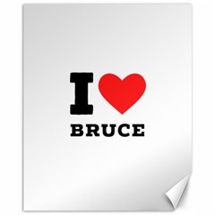 I Love Bruce Canvas 11  X 14  by ilovewhateva