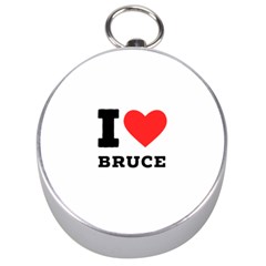 I Love Bruce Silver Compasses by ilovewhateva