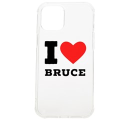 I Love Bruce Iphone 12 Pro Max Tpu Uv Print Case by ilovewhateva