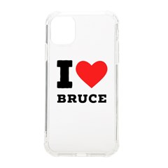 I Love Bruce Iphone 11 Tpu Uv Print Case by ilovewhateva