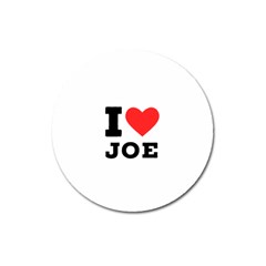 I Love Joe Magnet 3  (round) by ilovewhateva