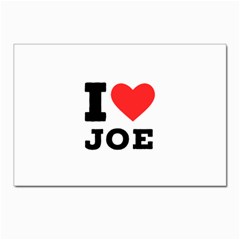 I Love Joe Postcard 4 x 6  (pkg Of 10) by ilovewhateva