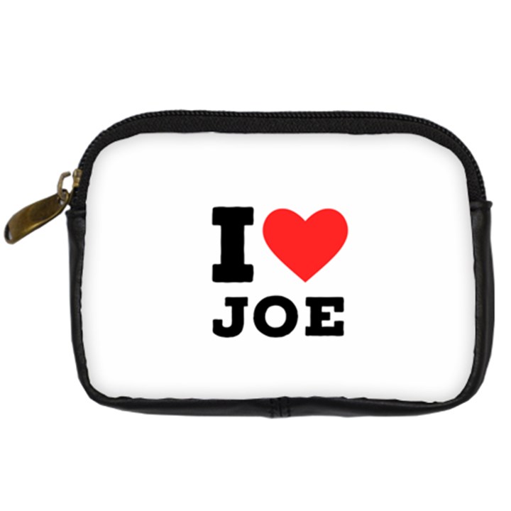 I love joe Digital Camera Leather Case