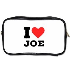 I Love Joe Toiletries Bag (one Side) by ilovewhateva