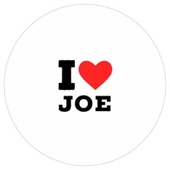 I Love Joe Round Trivet by ilovewhateva